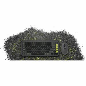 Clavier et souris Logitech POP Icon Combo - QWERTY - Italien - USB Sans fil Bluetooth Clavier - Couleur du clavier/pavé ta