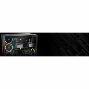 Boîtier pour ordinateur de jeux be quiet! Light Base 900 DX Black - Noir - Ver, Acier, Acrylonitrile butadiène styrène (AB
