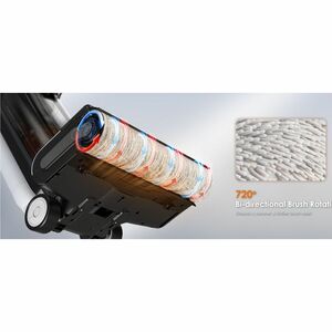 Tineco FloorWasher Flashdry 6 Stick Vacuum Cleaner - 22 W Air Watts - 9.20" (233.68 mm) Cleaning Width - Hardwood, Vinyl F