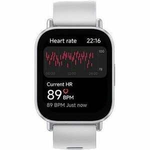 Redmi Watch 5 Active Smart Watch - Matte Silver Body Color - Heart Rate Monitor - Heart Rate - 5.1 cm (2") - LCD Display -