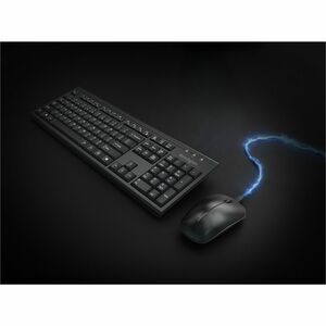 KENSINGTON KM270 EQ WIRELESS KE MOUSE SET (RECHARGEABLE) - GERMA