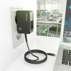 CHARGER GAN 65W PD3.0 1XUSB-C 1.8M BLACK