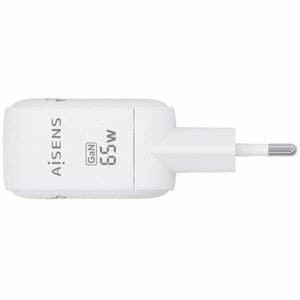 CHARGER GAN 65W 2XUSB-C PD3.0 QC4.0 1XUSB-A QC3.0 WHITE