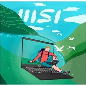 MSI Modern 15 B12M Modern 15 B12MO-818IN 39.62 cm (15.60") Notebook - Full HD - Intel Core i5 12th Gen i5-1235U - 8 GB - 5