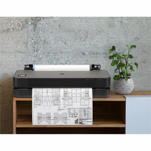 HP Designjet T230 DIN A1 Tintenstrahl-Großformatdrucker - 609,60 mm (24 Zoll) Druckbreite - Farbe - 4 Farbe(n) - 35 s Farb