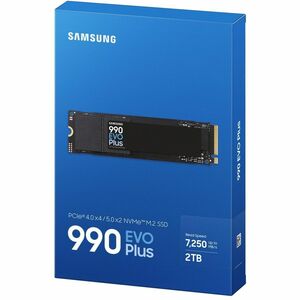 SSD Samsung 990 EVO Plus MZ-V9S2T0 - M.2 2280 Interne - 2 To - PCI Express NVMe (PCI Express NVMe 5.0 x2) - Ordinateur App