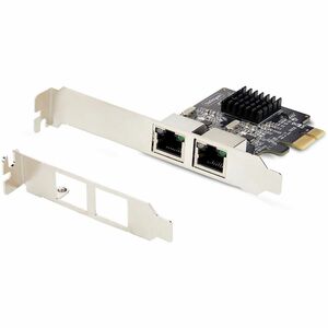 StarTech.com Gigabit Ethernet Card for Computer, Server, Workstation - 10/100/1000Base-T - Plug-in Card - Black - TAA Comp