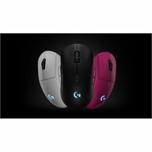 Logitech G PRO 2 LIGHTSPEED 游戏鼠标 - USB 2.0 - 8 按钮 - 黑 - 有线/无线 - 可充电 - 44000 dpi - 滚轮 - 对称