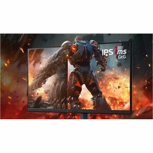 LG UltraGear 32GS75QN-B 32" Class WQHD Gaming LCD Monitor - 16:9 - 31.5" Viewable - In-plane Switching (IPS) Technology - 