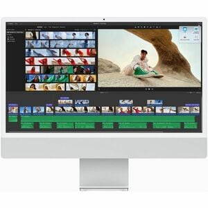 Apple iMac MWUV3CH/A 一体机 - Apple - 16 GB - 512 GB SSD - 61 cm (24") 4.5K - 台式机 - 银 - Apple M4 芯片 - 4480 x 2520 - Apple 10核