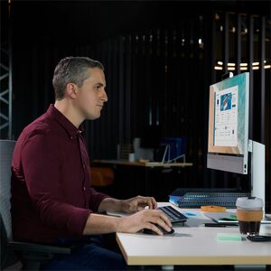 HP EliteOne 840 G9 Computador tudo em um - Intel Core i5 14ª geração i5-14500 - Tecnologia vPro - 16 GB - 512 GB SSD - 60,