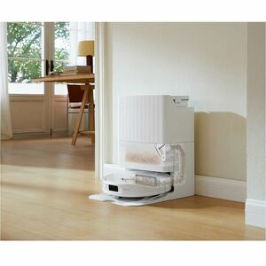 Robot Vacuum Cleaner Roborock Qrevo Plus senza filo - Bianco - 60 W Motore - 330 mL Capacità polvere - 80 mL Capacità serb