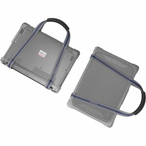 MAXCases Extreme Shell-F3 Rugged Case for Lenovo Chromebook - Clear, Grey - Impact Resistant, Drop Resistant, Pressure Res