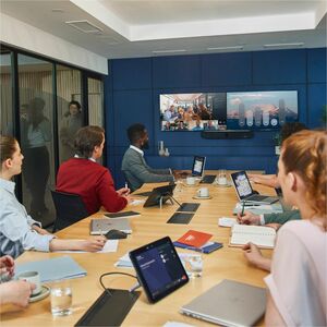 Poly Studio X72 All-In-One Video Bar with TC10 Touch Controller - Large Room Size