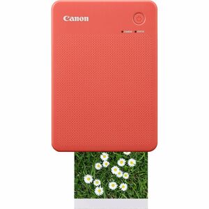 Canon SELPHY QX20 Dye Sublimation Printer - Colour - Photo Print - Portable - Terracotta Red - Colour - 40 Second Color - 