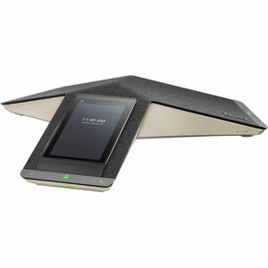 Poly Trio C60 IP Conference Station - Corded/Cordless - Bluetooth, Wi-Fi - 5 Multiple Conferencing - Tabletop - Black - 3 