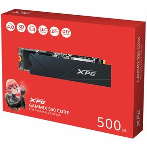 Unidad de estado sólido XPG GAMMIX S50 CORE - M.2 2280 Interno - 500GB - PCI Express NVMe (PCI Express NVMe 4.0 x4) - Port
