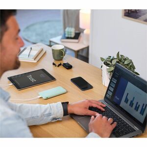 POWERBANK REDOH 10.000 MAH FAST CHARGE ECO - GREEN