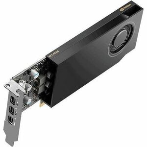 PNY NVIDIA RTX A1000 Grafikkarte - 8 GB GDDR6 - Low Profile - 5120 x 2880 - 128 Bit Busbreite - PCI Express 4.0 x8 - 4 x M