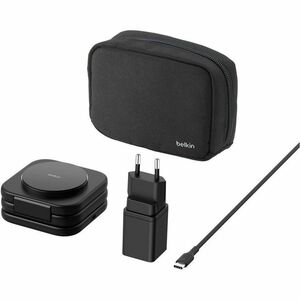 Belkin BoostCharge Pro Induktionsladegerät - Schwarz - für Qi2-fähiges Gerät - Magnetisch