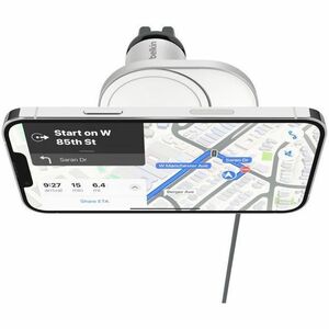 Belkin BoostCharge Pro Induktionsladegerät - Grau - für Qi2-fähiges Gerät, iPhone - Eingangsstecker: USB - MagSafe-Technol