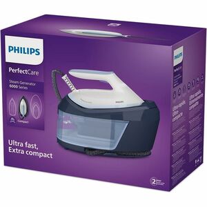 Philips 6000 series PerfectCare PSG6026/20, Ferro da stiro generatore di vapore, 2400W, 1.8L. Potenza ferro: 2400 W, Emiss