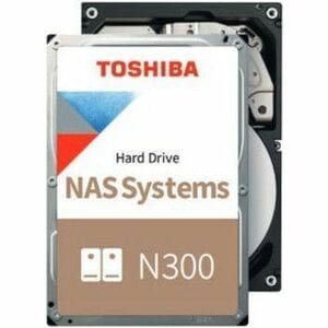 Toshiba N300 22 TB Hard Drive - 3.5" Internal - SATA (SATA/600) - Conventional Magnetic Recording (CMR) Method - NAS, Serv