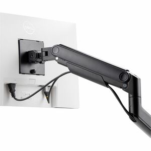 StarTech.com Mounting Arm for Monitor, Curved Screen Display, Display - Black - Landscape/Portrait - Height Adjustable - 1