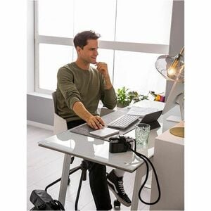 CHERRY KW 7100 MINI BT FOR MAC Keyboard - Compact - Wireless Connectivity - French - Moonlight White - SX Keyswitch - Blue