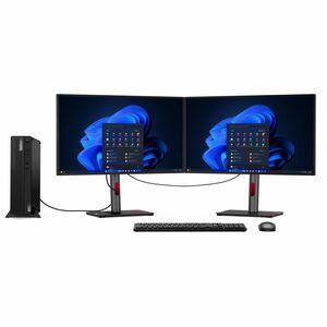 Computadora de escritorio Lenovo ThinkCentre M70s Gen 5 12U2000TLS - Intel Core i3 13a Gen i3-13100 - 8GB - 256GB SSD - Fo
