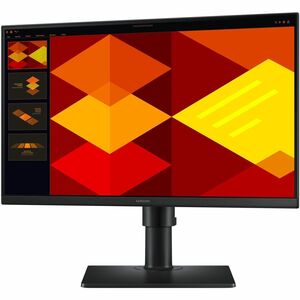 Samsung Essential S4 S24D406GAU 24 Zoll Class Full HD LED-Monitor - 16:9 Format - Schwarz - 61 cm (24 Zoll) Viewable - IPS