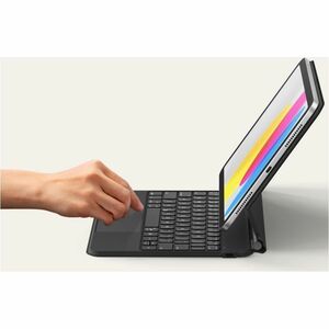 Belkin Connect Keyboard/Cover Case for 10.9" Apple iPad (10th Generation) Tablet - Anti-slip, Scratch Resistant - Faux Lea