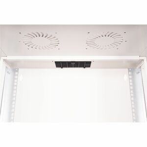 Digitus SOHO PRO 12U Wall Mountable Enclosed Cabinet Rack Cabinet for Networking - 483 mm Rail Depth - Light Grey - Steel,