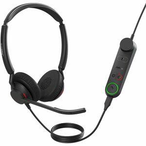 Casque Jabra Engage 50 II - Filaire - Design Sur tête, Supra-auriculaire - Stéréo - Couleur Noir - Certification Microsoft