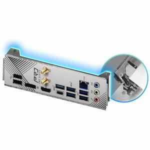 Placa base de escritorio para juegos ASRock B760 Pro RS WiFi White - Intel B760 Conjunto de Circuitos Integrados - Socket 