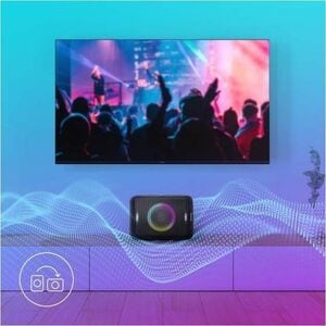 Panasonic SC-BMAX5 Portable Bluetooth Speaker System - 75 W RMS - Black - Battery Rechargeable - USB