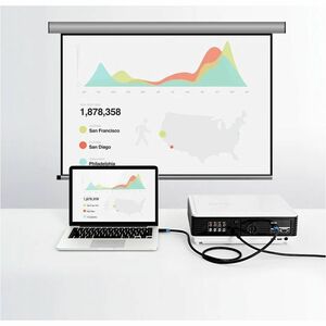 Vention 1 m HDMI A/V Cable - Cable for Audio/Video Device, Notebook, Projector, TV - First End: 1 x HDMI 2.0 Digital Audio