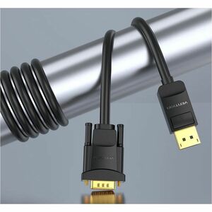 Vention HBL 2 m DisplayPort/VGA Video Cable - Cable for Display, Notebook, Computer, TV, Projector - First End: 1 x 15 pin