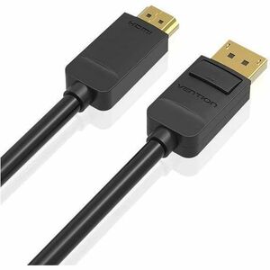 Vention HAD 1.50 m DisplayPort/HDMI A/V Cable - Cable for Audio/Video Device, Computer, Monitor, TV, Projector - First End