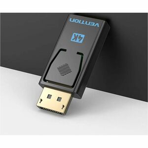Vention HBMB0 A/V Adapter - 1 x Displayport Digital Audio/Video - Male - 1 x HDMI Digital Audio/Video - Female - Black