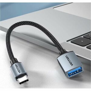 Vention 15 cm USB-C/USB-A Data Transfer Cable - Cable for Smartphone, Notebook, Flash Drive, Keyboard/Mouse - First End: 1