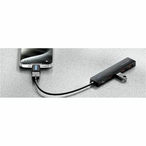 Vention USB Hub - USB Type A - 1.25 GB/s - Tablet, Smartphone, Keyboard, Mouse, Hard Drive, Card Reader, Flash Drive, Prin