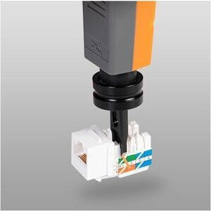 Vention IPBW0 Network Connector - 1 x RJ-45 Keystone - Female - White