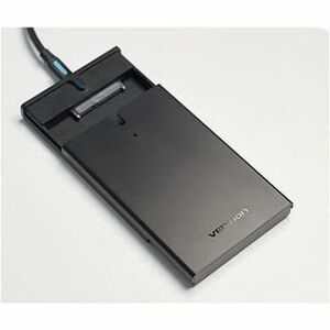 Vention KPBB0 Drive Enclosure SATA/600 - USB 3.1 (Gen 2) Type C Host Interface - UASP Support Portable - Black - 1 x HDD S