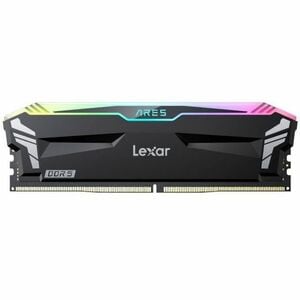 Lexar ARES RGB RAM Module for Desktop PC, Motherboard, Camera - 32 GB (2 x 16GB) - RGB - DDR5-6400/PC5-51200 DDR5 SDRAM - 