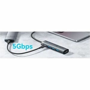 Vention TGM USB Type C Docking Station for Mouse, Smartphone, Hard Drive, Monitor, Memory Card Reader, Flash Drive - Charg