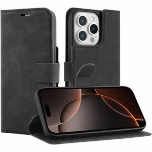 Just in Case Carrying Case (Wallet) Apple iPhone 16 Pro Smartphone - Black - Scratch Resistant, Bump Resistant, Drop Resis