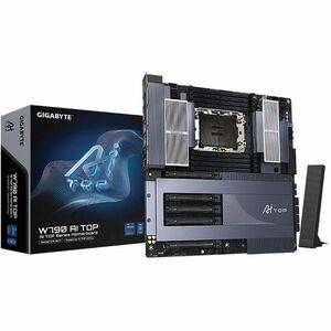 Aorus Ultra Durable W790 AI TOP Workstation Motherboard - Intel W790 Chipset - Socket LGA-4677 - Extended ATX - Xeon W Pro