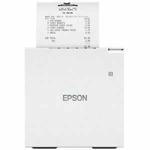 Epson TM-M30IIIWL (156) Kitchen, Kiosk Direct Thermal Printer - Receipt Print - USB - Bluetooth - Wireless LAN - EU - Whit
