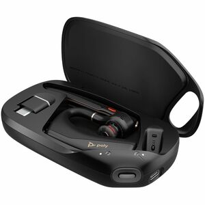 Poly Voyager Legend 50-M Wireless Earbud, Behind-the-ear Mono Earset - Black - Microsoft Teams Certification - Monaural - 